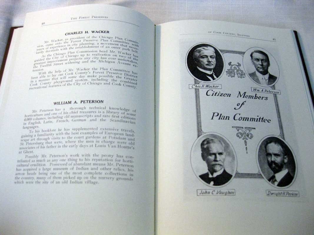 Forest Preserve District of Cook County Illinois - 1918, Replica Reprint