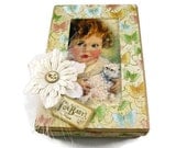 Baby Scrapbook Mini Album and Box Graphic 45 Little Darling