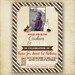 Cookies and Milk Printable Photo Birthday Party Invitation