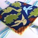 Baby Crinkle Toy - Baby Tag Toy - Minky Taggie - Dinosaur Toy for Boys - Blue and Green