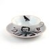 Altered Edgar Allan PoeTea or Coffee Cup with Saucer Vintage Porcelain The Raven Nevermore Poem White Brown Literature