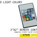 LED Colorful Color Changing Lamp/Bar lighting with Spill Proof Weather Proof Remote Control Function Cfab Studios