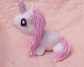 Customize Your Own Unicorn (Crocheted Stuffed Animal Toy)