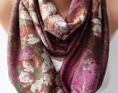 Infinity Circle Scarf - Loop Scarf, Eternity Scarf