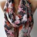 Infinity Scarf, Loop Scarf Circle Scarf - Elegant - It made with good quality chiffon fabric...Super Loop