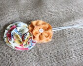 Fall flower headband