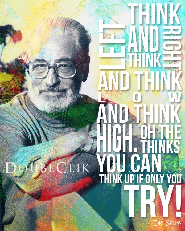 16x20 Dr. Seuss Poster