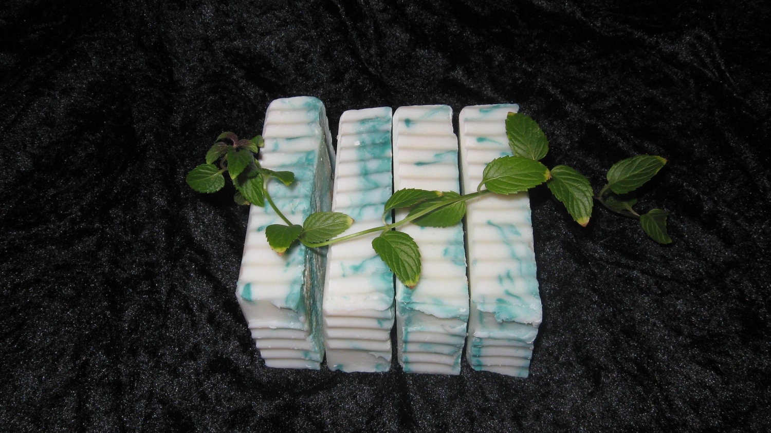 Handmade Peppermint Ice Cold Process Soap