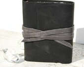 Leather Bound Journal Handmade Travel Diary Watercolor Art Notebook Sterling (105)