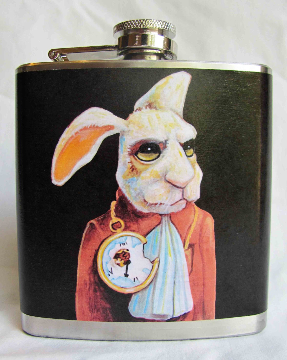 White Rabbit Flask - The Watch is Dead