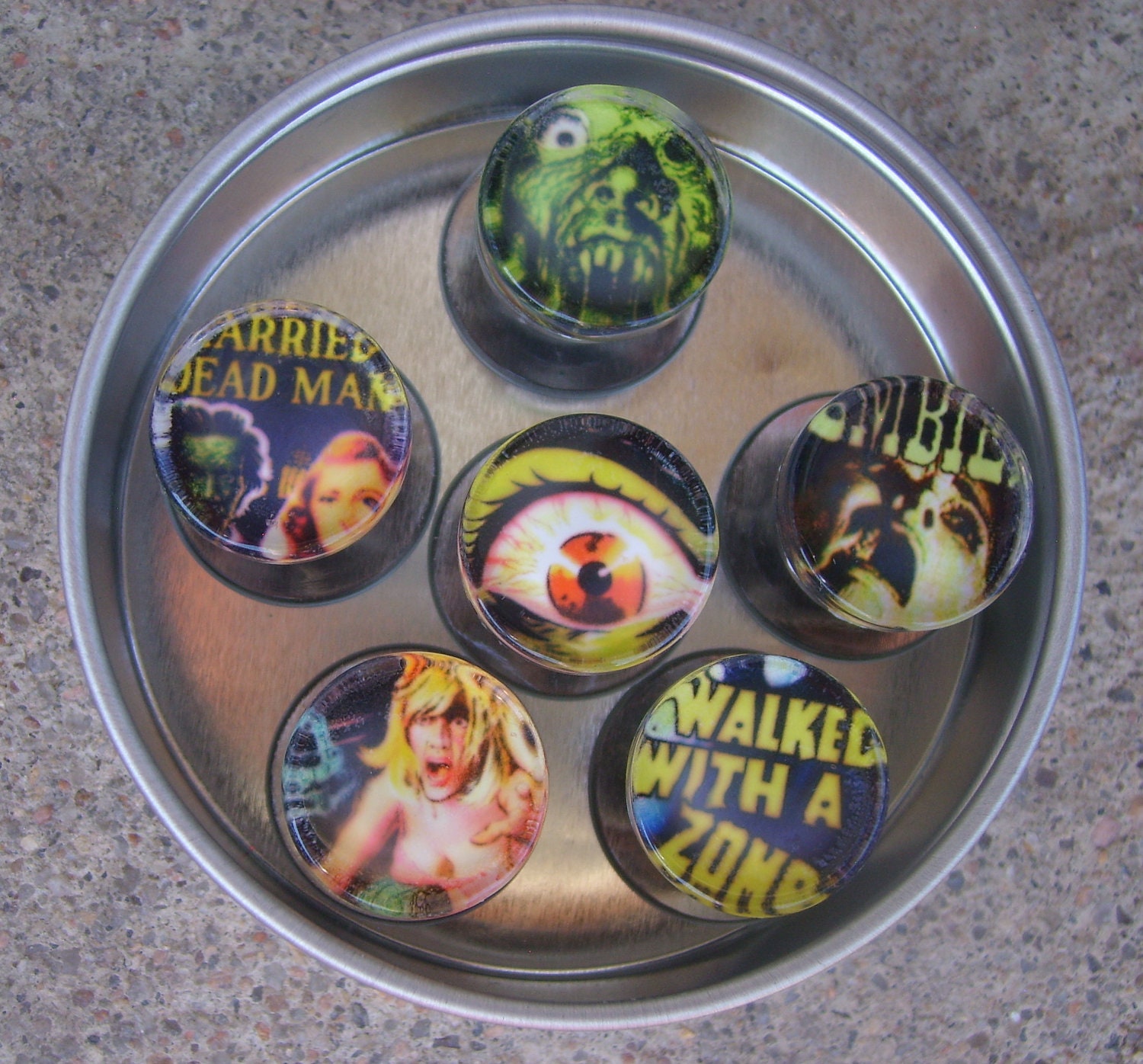 Drink marker or magnet set - ZOMBIES