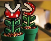 Super Mario Inspired Big Potted Piranha Plant. Two Different Models. Detachable.