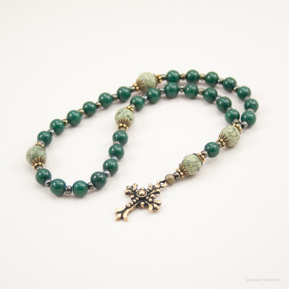 christian rosary beads