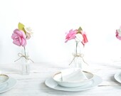 Pink Paper Flower Bouquets Set of four Paper flower bouquet