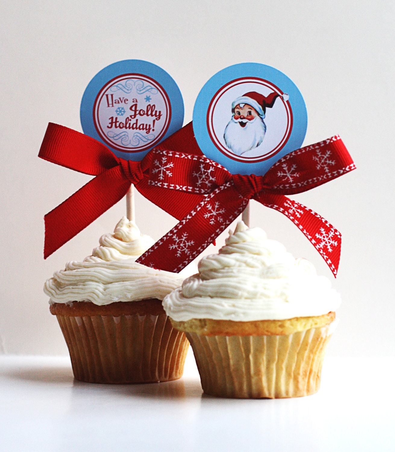 Printable Cupcake Toppers - JOLLY GOOD TIME Il_570xn