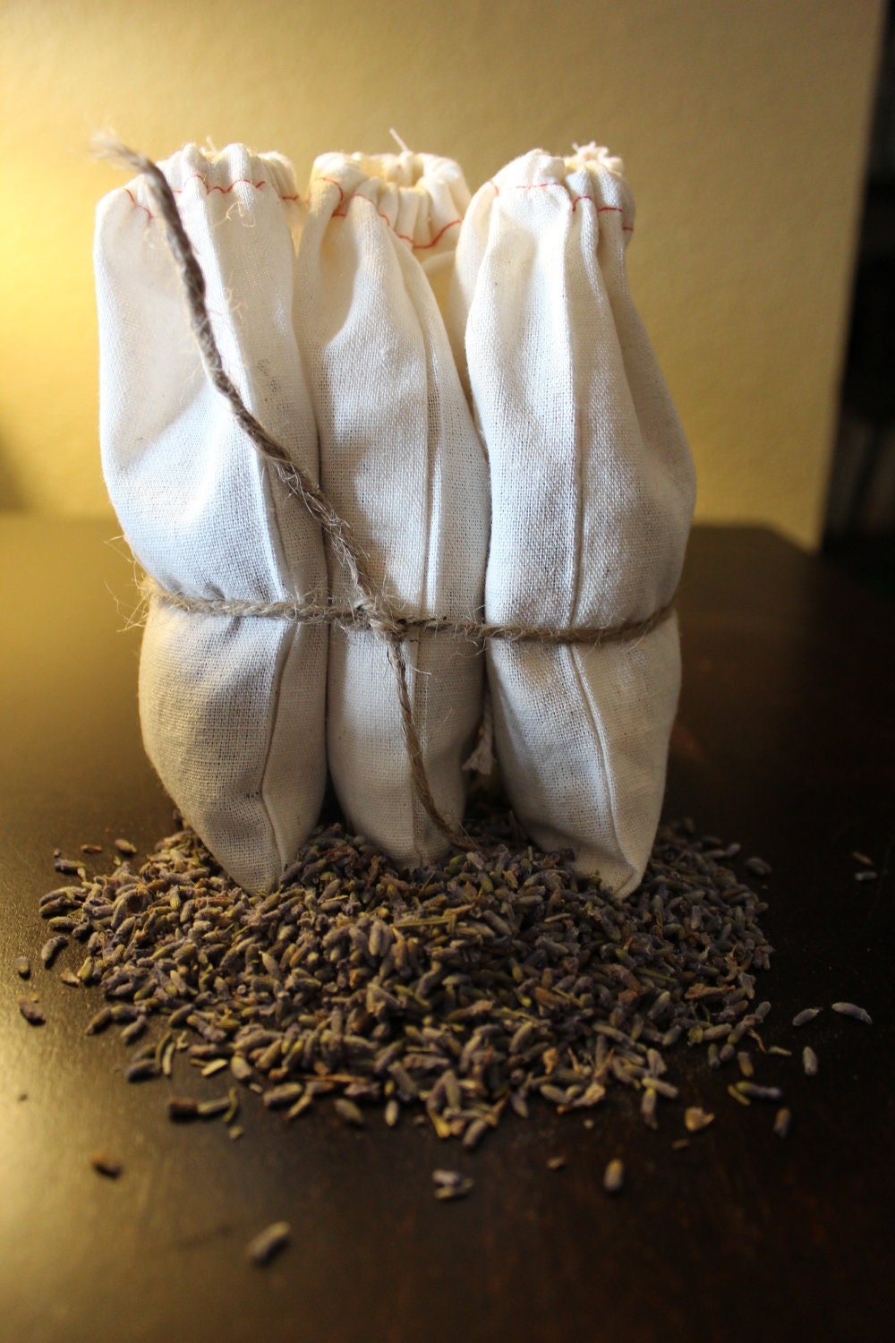 3 Dryer Sachets- Organic Lavender