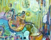 Lets fill the cup - Art Print 21 x 30 cm/ 8.3 x 11.8 in