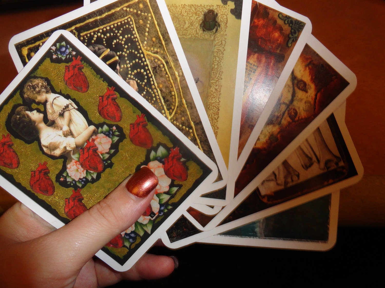 Silent Tarot Handmade Tarot Deck - esmeraldabatt