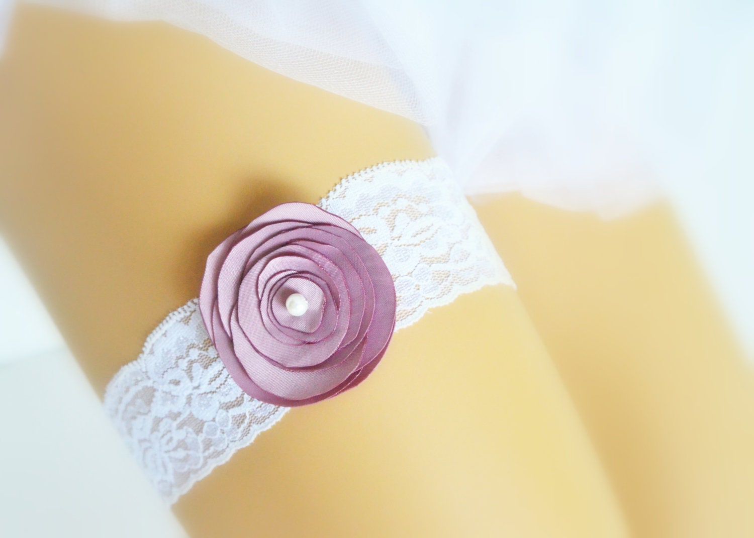 wedding garter white lace handmade pink satin rose pearl a garter for the modern chic bride bridal garter sexy garter