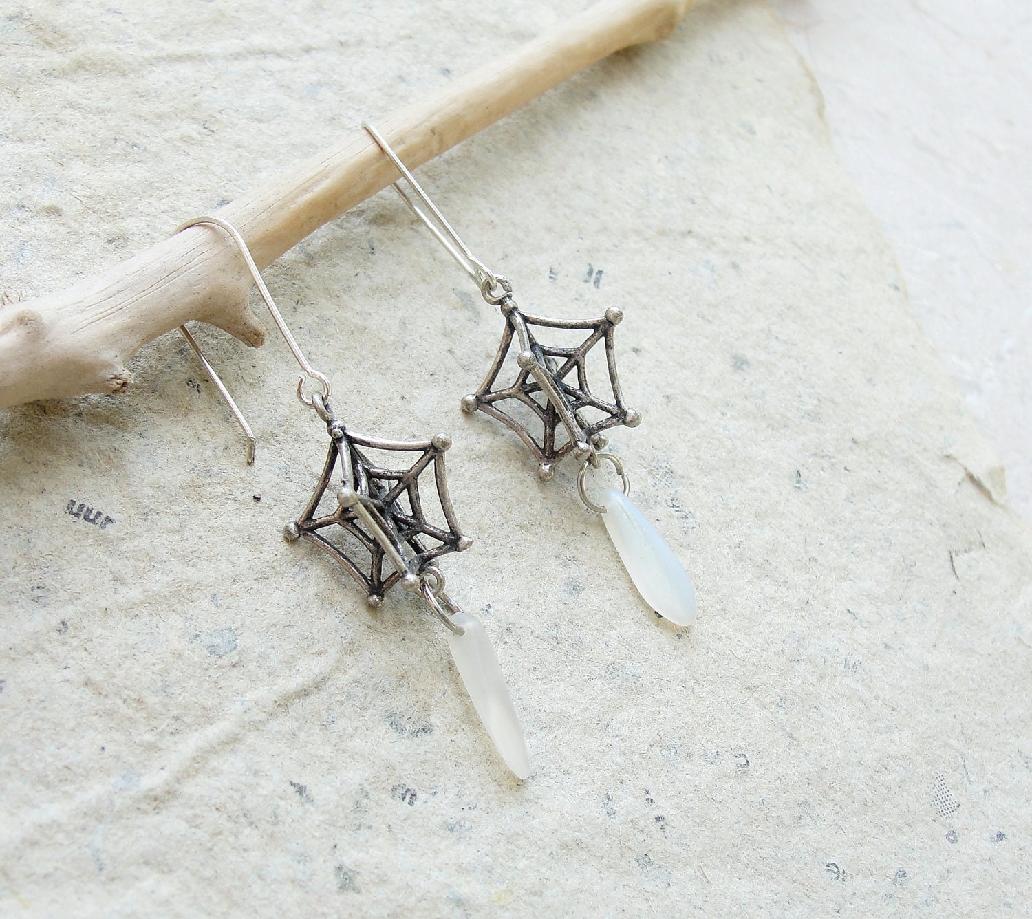 Spider web Earrings Halloween Jewelry