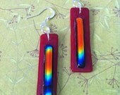 Fused Glass Earrings