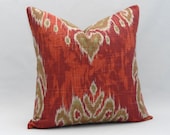 Pillow Cover  Any Size  Marreskesh Ikat Indian Summer ..up to 20" - MyPillowStudio