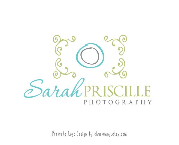 Premade  Photography Logo and Watermark  - Customized Premade Logo Design  -  Custom Business Logo Design - Photography Props