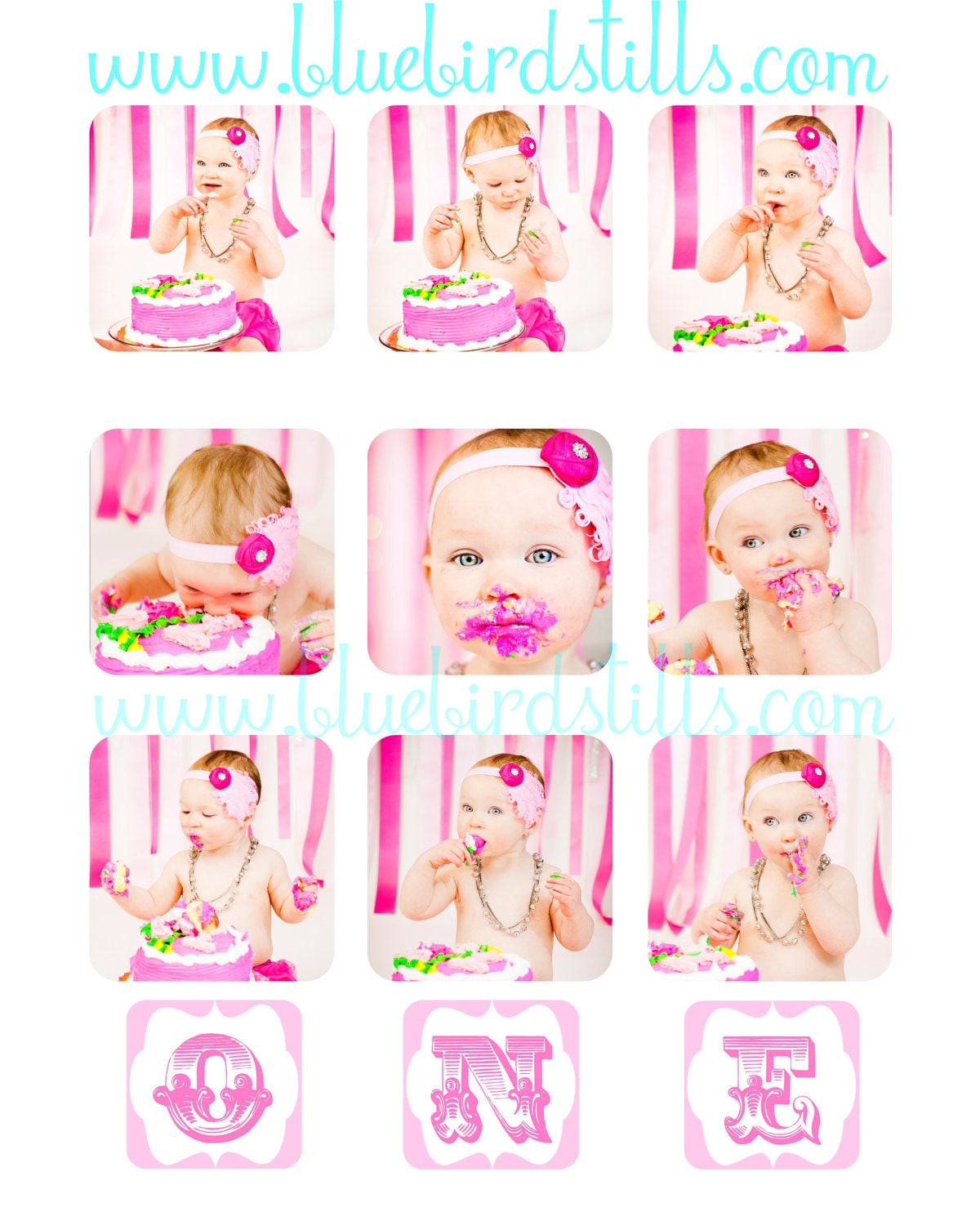 Birthday Collage Template