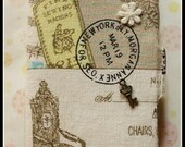 Diy Handmade Cloth Art Flip Cover Case FF. Classical Design with Chair (horizontal) for Samsung Galaxy S3 SIII S2 Note 2 Iphone 4 4s 5