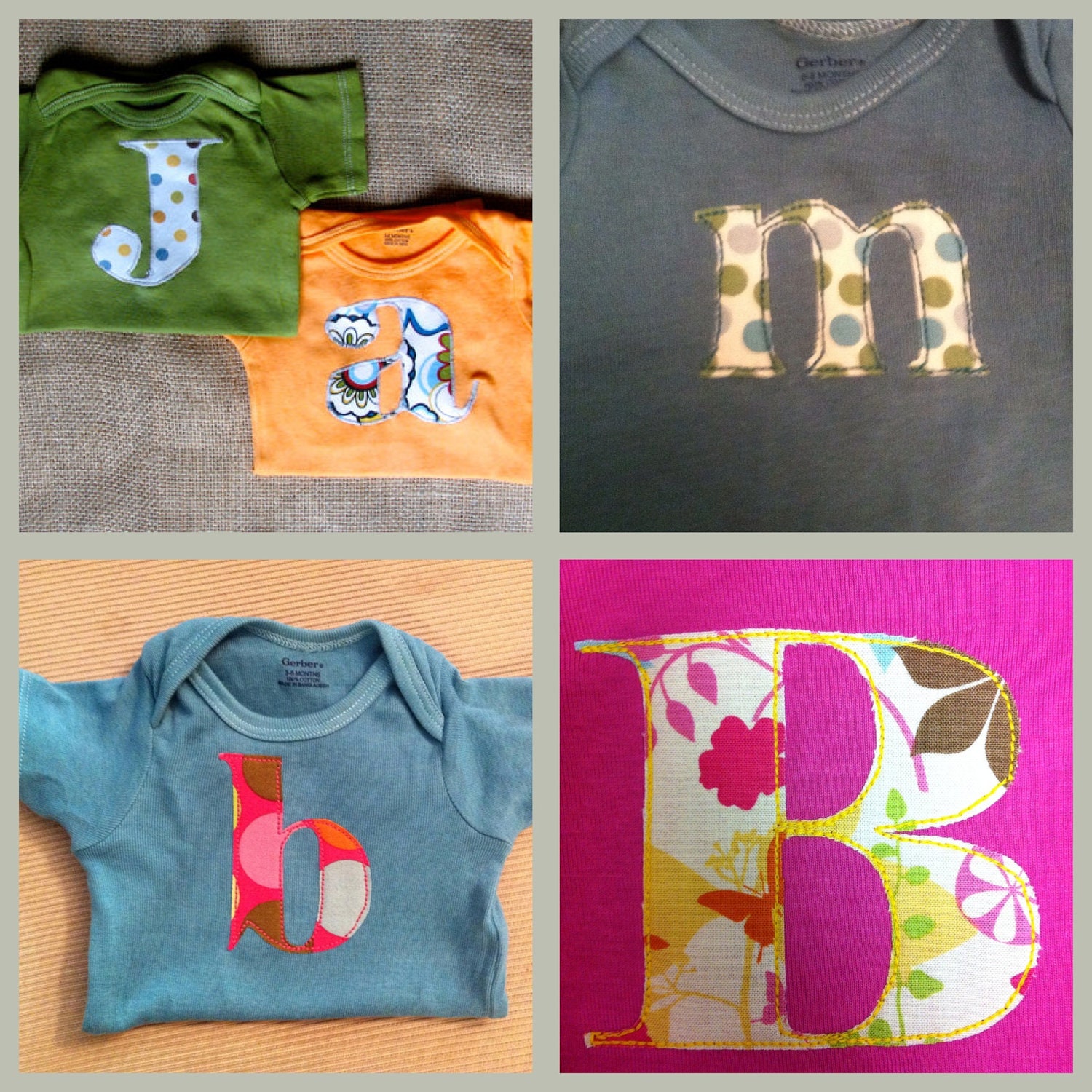 PERSONALIZED CUSTOM onesie or toddler T shirt hand dyed with intial