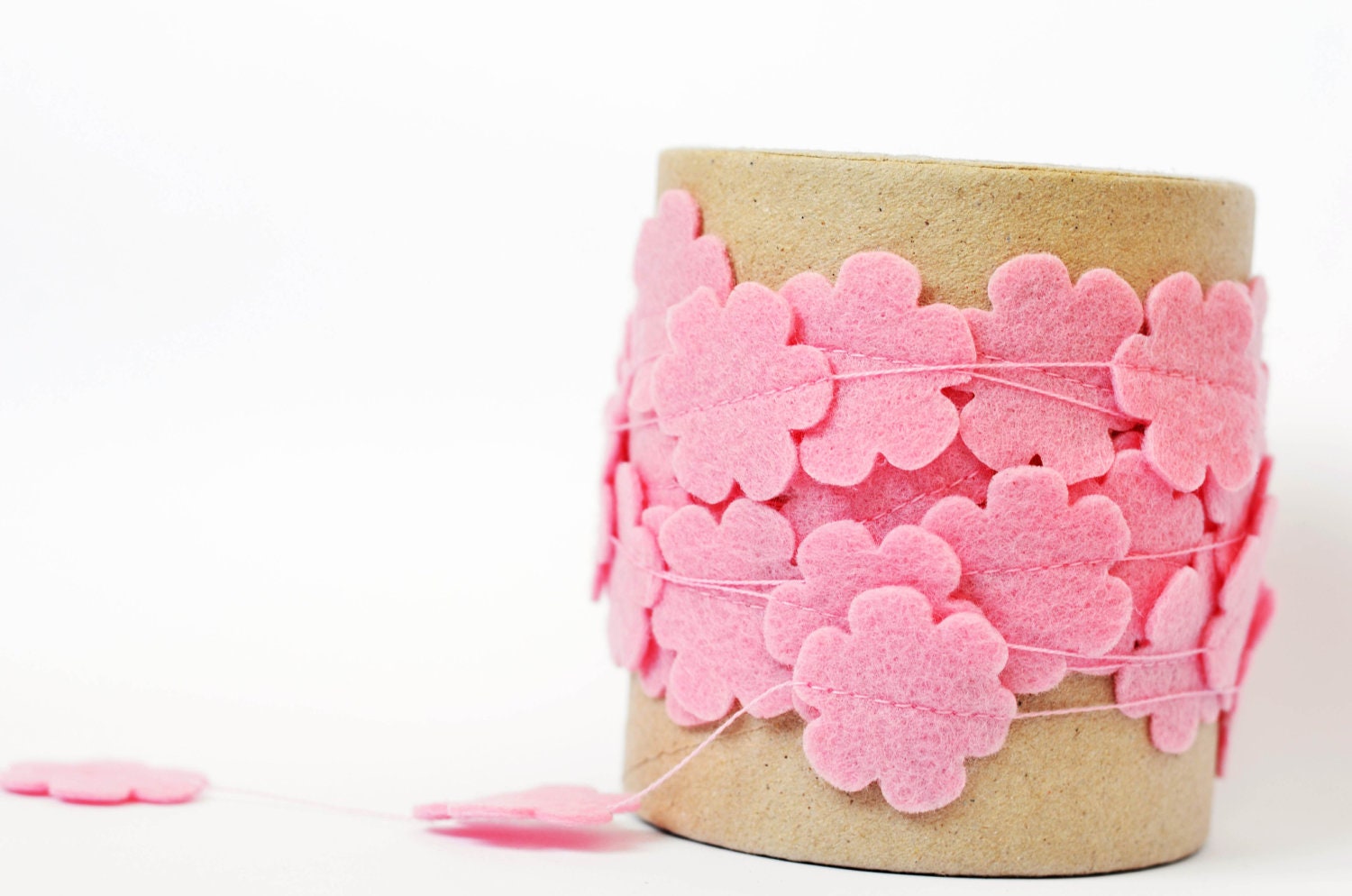 Girl Baby Shower Decorations, Tiny Flower Garland, Baby Girl Nursery Decor