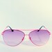 Sunglasses Neon Pink Vintage Shades 1980s Accessories Summer Fashion