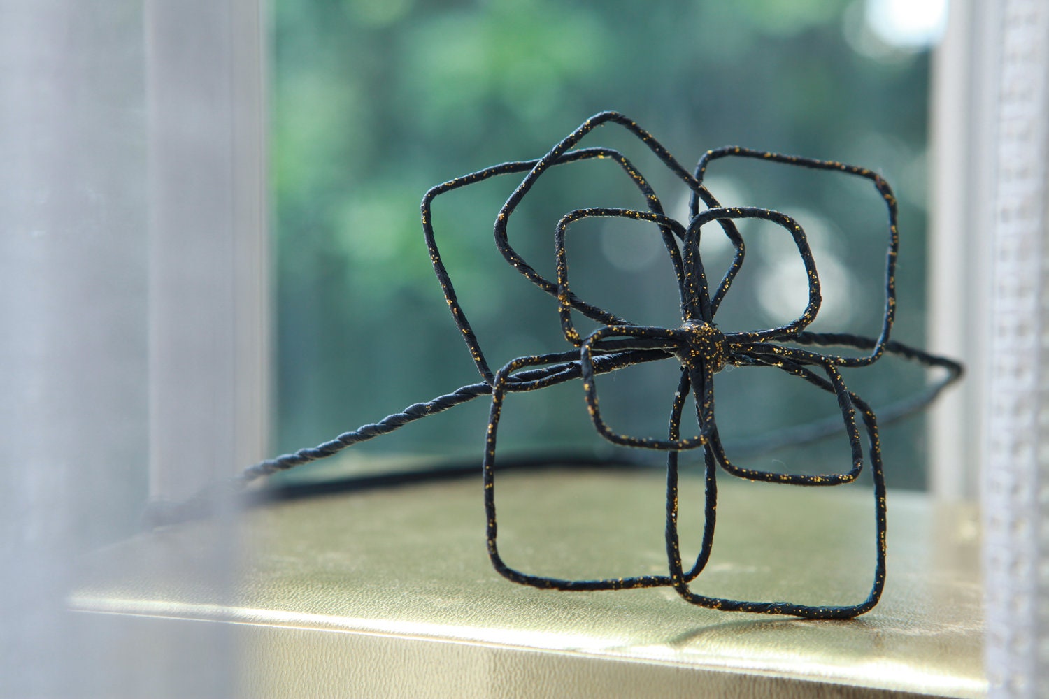 Geometric Flower Power Hairband