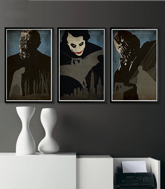 Batman Trilogy 11X17 Poster Set