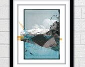 Mountain Myth - Fine Art Giclee Print - 8x10