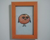 Orange Cross Stitch