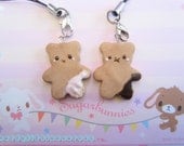 Realistic Bear Cookie Phone Charm