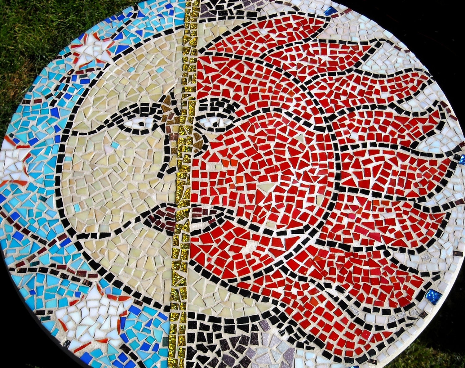 MADE TO ORDER Customized and Personalized Handmade Mosaic Tables,Plant Stands and More...