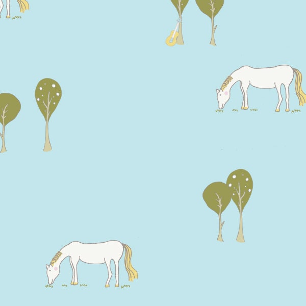 Birch Fabrics - STORYBOEK II  Grazing - 1 yard