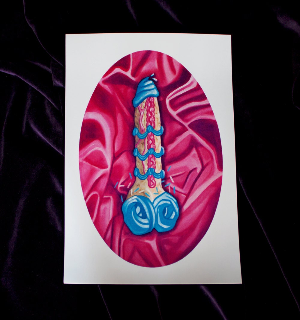 Sweet Spot Penis Print 8.5x11