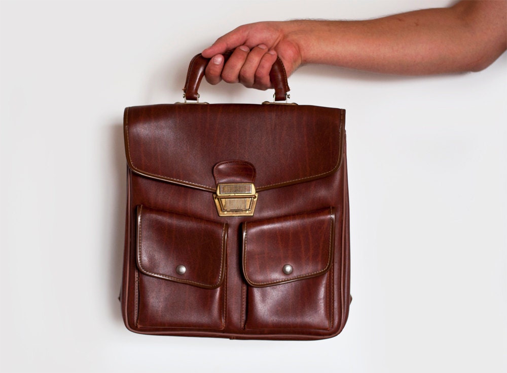 Vintage Soviet Briefcase