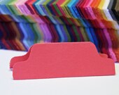 Diecuts labels - pack of 25 - your color choice