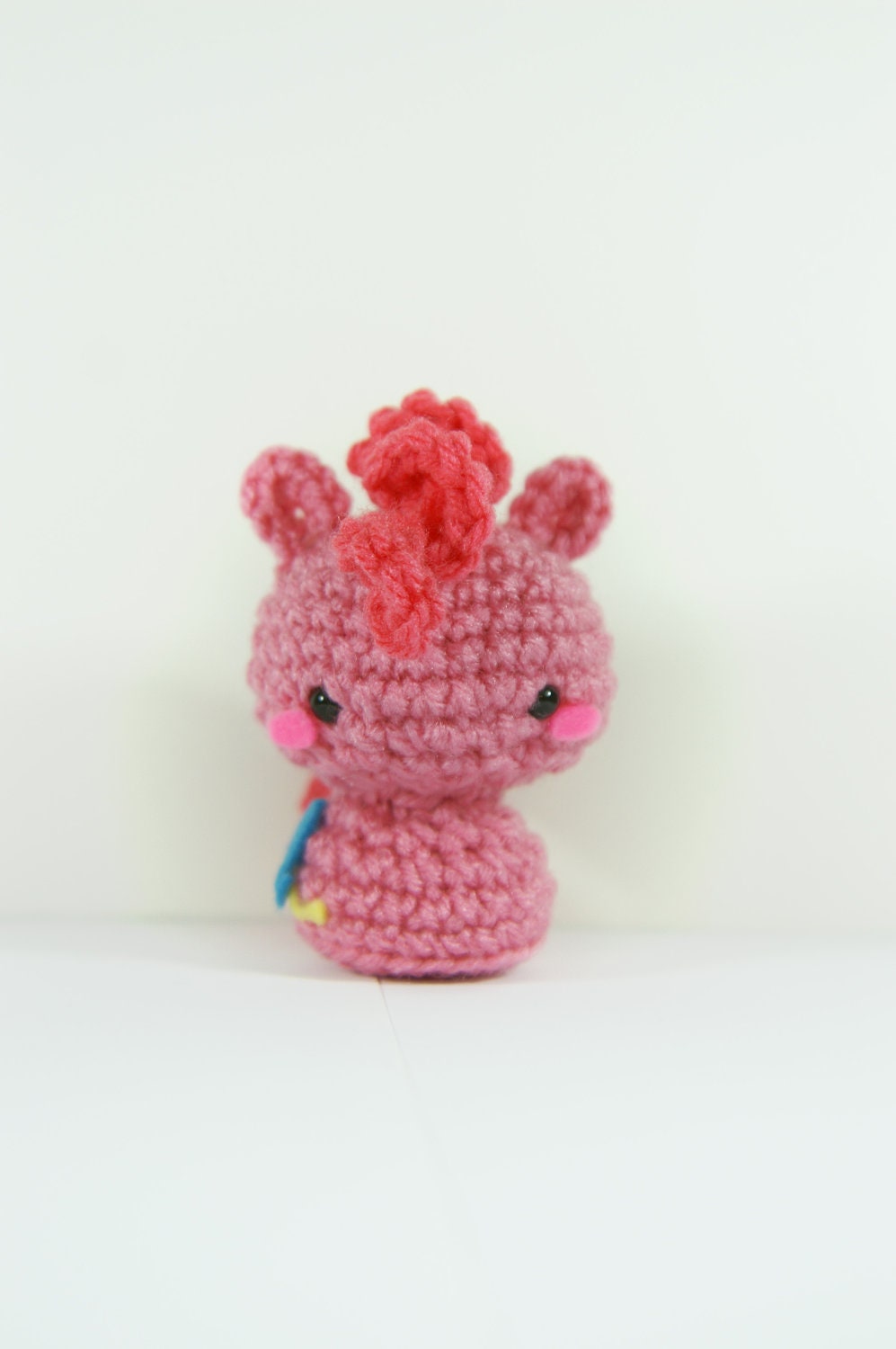Crochet Pinkie Pie Amigurumi Toy