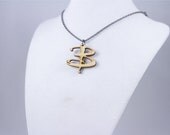 Small wooden Buffy Necklace