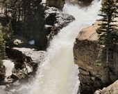Waterfall Photo, Landscape Photography, 8x10 Print by John Prchal - Rocky Mountain National Park