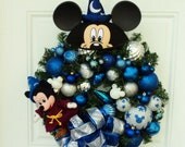 Mickey Mouse Sorcerer Wreath