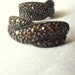 Vintage Sterling Silver Earrings with Marcasite