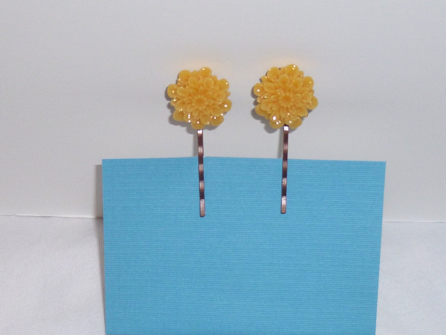 Fall Color Flower Bobby Pin(sale)