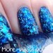 Beneath the Blue Hand made custom nail polish