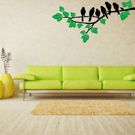 flower wall decals toddler room wall decals kids children baby bedroom J553